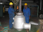 12" KSS Cyclone Steam Separator prior to installation - steam turbine protection