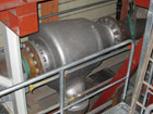 15" KSS Cyclone Steam Separator during installation upstream of steam turbine